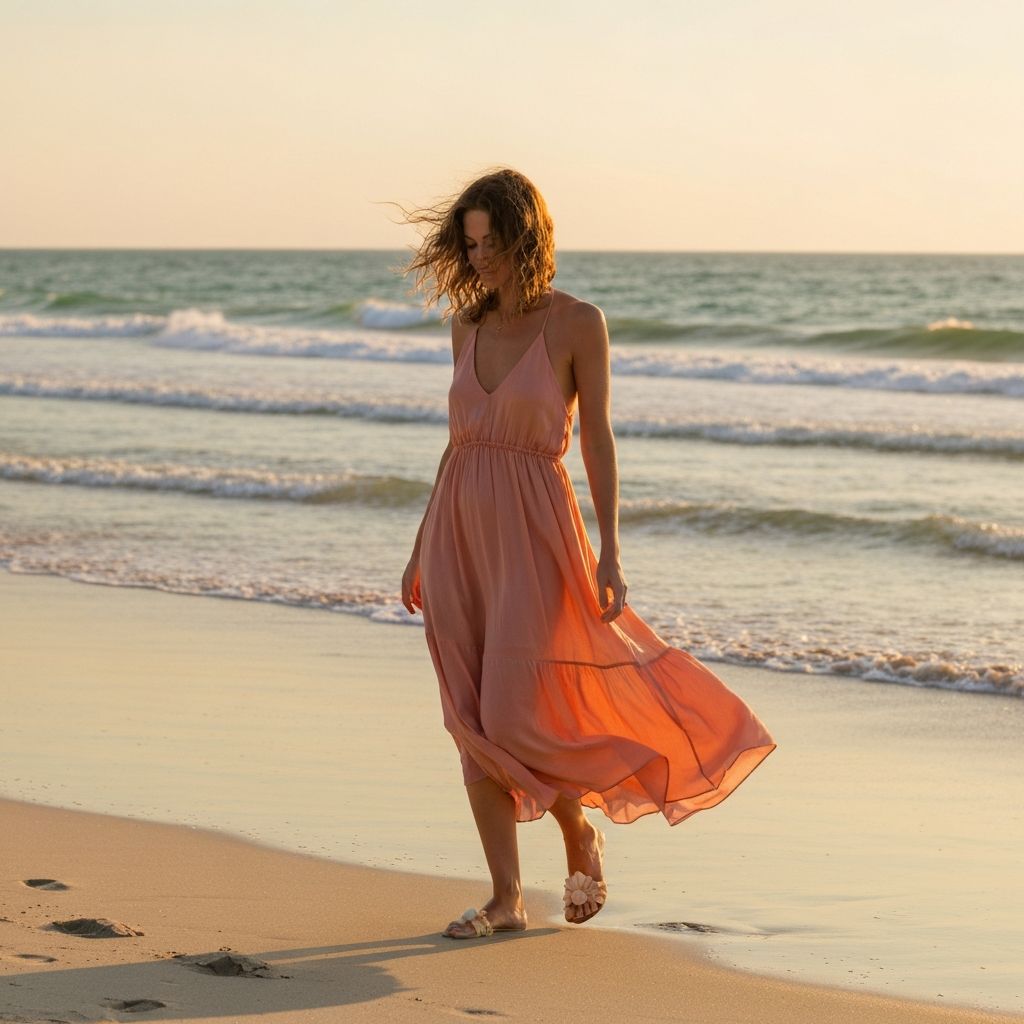 Elegant Beach Dress