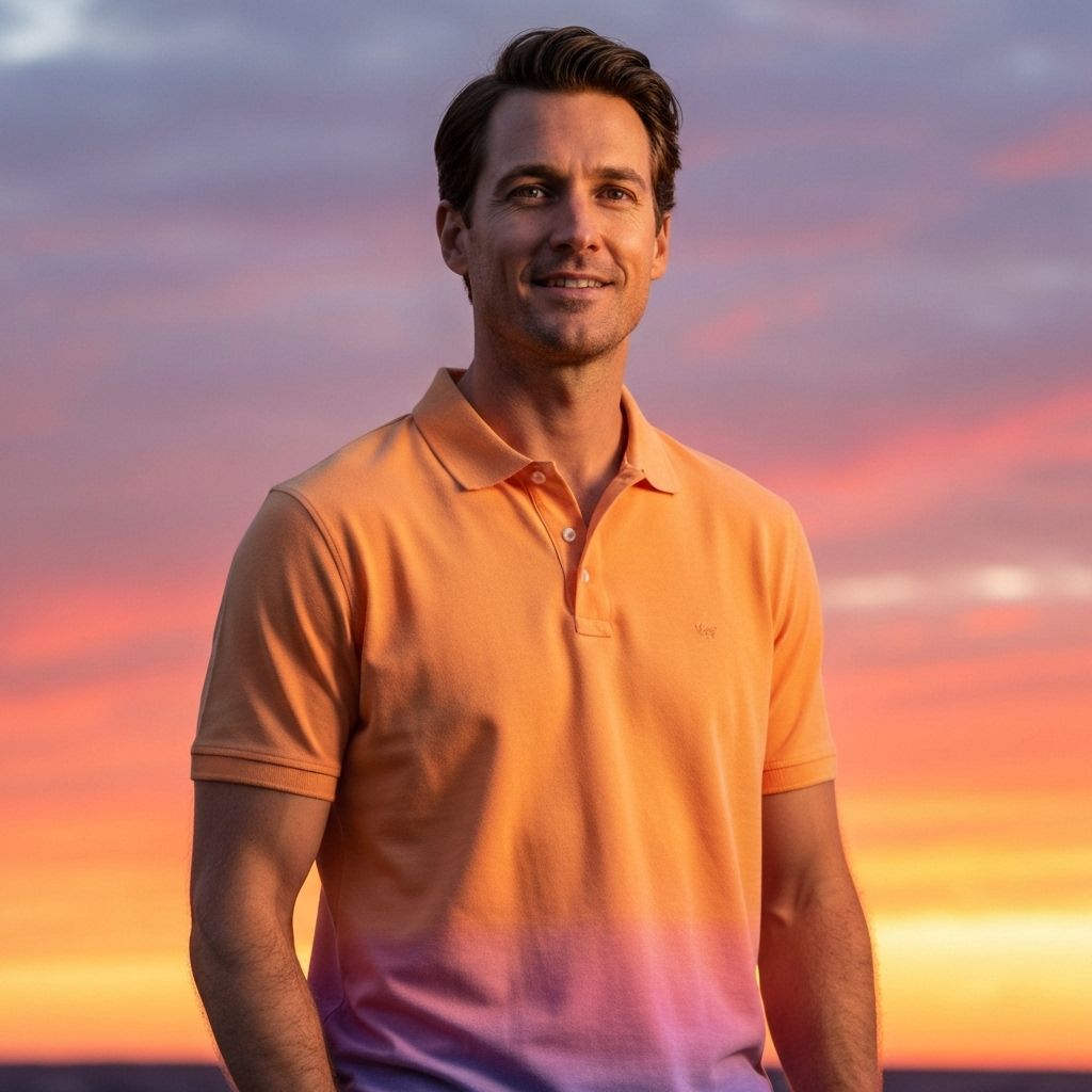 Sunset Vibes Polo